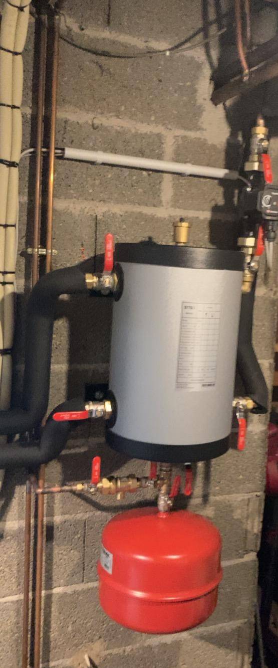 Installation d'une pompe à chaleur Haute température MITSUBISHI ZUBADAN  8 kW à Taponas