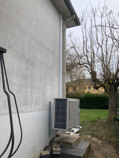 Pose et mise en service d'une climatisation gainable à Saint-Didier-sur-Chalaronne 01140 près de Châtillon-sur-Chalaronne